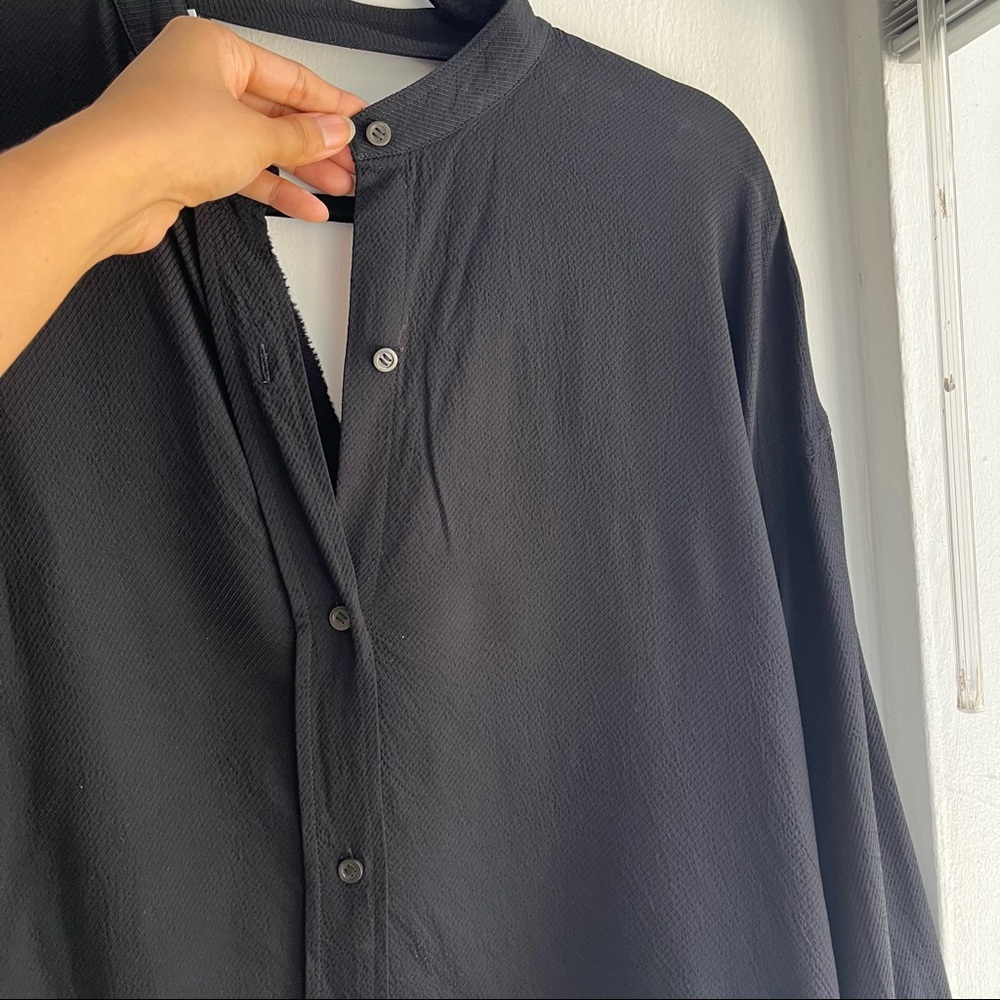 {Helmut Lang} Button Up Top - image 5